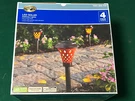 Hampton Bay 7 Pack Case Led Solar Pathway Lights Red Ceramic Finish. Fixed Price $69.00.