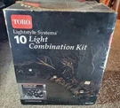 Vtg New In Box Toro CTF64DT Low Voltage Outdoor Landscape 10 Style Light Set. Fixed Price $124.99.