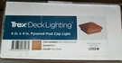 Trex Decking Pyramid Post Lighting - Tree House THPYLEDCAP4X4C. Fixed Price $189.99.