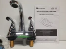 Glacier Bay 2 Handle Chrome Lavatory Faucet. Fixed Price $50.00.