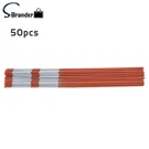50 Pcs Feet Reflective Markers 5/16" Diameter Walkway Lights Snow Stakes. Fixed Price $53.55.