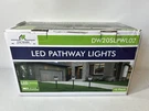 Excmark Pack Solar Led Pathway Lights, Outdoor Garden Yard 10PK. Fixed Price $44.97.