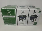Westinghouse 2 Solar Powered Snowmen Santa Christmas Lights Outdoor Cordless. Fixed Price $49.99.