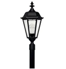 Estate Series Manor House Light 27.5 Inch Black Outdoor Post 1471BK. Fixed Price $549.00.