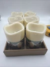 Set Of 6 Hampton Bay Led Candle 3 X4.5 Indoor Outdoor Remote Ready. Fixed Price $27.19.