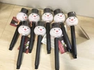 8 New Alpine Solaris Snowman Pathway Stake Lights Holiday Outdoor Decor. Fixed Price $19.99.