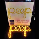 Easter Rope Sign Show Vintage Lighting Wall Art Peeps Onlyfans. Fixed Price $199.99.