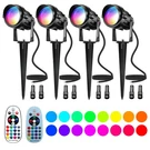 Christmas Rgbw Landscape SPOTLIGHT,12W Color Changing Outdoor Light.... Fixed Price $57.21.