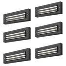 Zonk Line Voltage Led Step Stair Lights Indoor/outdoor (6-PACK) Waterproof. Fixed Price $89.99.