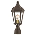 Livex Lighting Morgan Outdoor Post Top Lantern Bronze 76184-07. Fixed Price $149.96.
