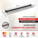 Lumengy 13-INCH 4W Super Slim Led Solid Black Hardscape Lights 2700K Single Pack. Fixed Price $13.99.