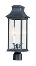 Maxim 30020CLBK Vicksburg Light Outdoor Post Mount-black 19.75"H. Fixed Price $178.00.