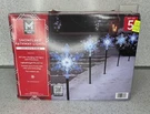 Members Mark Snowflake Pathway Lights Set Of 5 Outdoor Led Holiday Yard Stakes. Fixed Price $29.99.