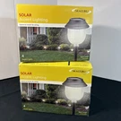 Boxes Malibu Solar Accent Lights Pack Plastic Garden Path Landscape LZ422W4. Fixed Price $34.72.