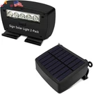 Oossxx Solar Powerd Deck Led Clip-on Yard Security Sign Spotlight Ou. Fixed Price $51.71.