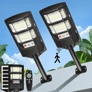 Solar Street Lights Outdoor Waterproof: 2 Pack Led Dusk To Dawn Flood L.... Fixed Price $49.30.