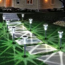 6/12X Solar Garden Lights Outdoor Waterproof Landscape Led Pathway Yard. Fixed Price $30.99.