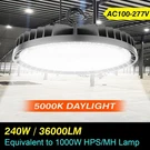 Kukuppo 240 Watts IP65 Warehouse Work Shop Lights Ufo Led High Bay Fixture. Fixed Price $67.20.
