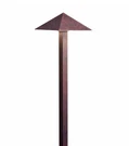 Kichler Led Pyramid Path 2700K, Textured Tannery Bronze - 15802TZT27R. Fixed Price $159.99.