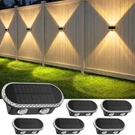 Fence Lights Solar Powered: Outdoor Wall Lighting IP65 Waterproof - Dual Focu.... Fixed Price $61.84.