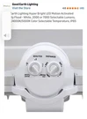 Good Earth Lighting Hyper Bright Led Flood Light, Motion, 2000/7000 Lumens, 300. Fixed Price $60.00.
