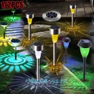 Lampara Solares De Led Suelo Camino Al Aire Libre Luces Exterior Jardin. Fixed Price $9.09.
