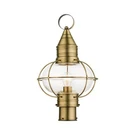Livex Lighting 26905 Newburyport 20" Tall Outdoor Single Head - Brass. Fixed Price $499.96.