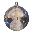 Gerson Christmas Angels Ornament 7 Color Light Changing Led Glass Globe. Fixed Price $15.00.