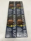 Lot Of 4 Hampton Bay 166 Lumen Low Voltage Black Led Outdoor Deck Light. Fixed Price $79.99.
