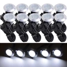 10PC Cool White Led Deck Lights Kit Outdoor Garden Step Stair Landscape Pathway. Fixed Price $49.90.