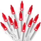 Joiedomi Christmas String Lights INDOOR,100 Count Mini Red 100CT,. Fixed Price $17.99.