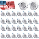 10/20/30PCS Dimmable Led Downlight 3W/5W Ceiling Spotlight Home Lighting. Fixed Price $106.39.