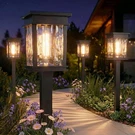 Best Xmcosy+ Solar Pathway Lights, 50 Lm Bright Garden Outdoor Waterproof. Fixed Price $77.93.