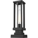 Z-lite 586PHMS-SQPM-BK Glenwood Post Light Accessories Black. Fixed Price $229.50.