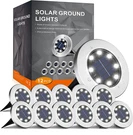 Solar Lights For OUTSIDE,12 Pack Outdoor Waterproof, Garden. Fixed Price $39.56.
