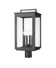 Z-lite 5019PHBR Hartwell 4 Light 23" Tall Post Black. Fixed Price $338.30.