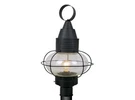 Roseto VXPL64769 Thiago 23" Tall Outdoor Single Head Post Light - Black. Fixed Price $169.99.