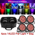 Led 14X15W IP65 Outdoor Waterproof Rgbw 4IN1 Par Wash Dj Garden Club Stage Light. Fixed Price $70.99.