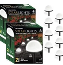 Bell + Howell Solar Powered Dome Lights With Auto On/off - 2 Packs 4. Fixed Price $57.95.