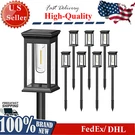 6 Pack Bright Solar Lights Outdoor Waterproof, Powered Decor For Yard. Fixed Price $38.05.