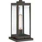 Quoizel Westover 16" Outdoor Pier Mount 1LIGHT Western Bronze. Fixed Price $75.00.