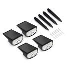 4 Pack Leds Solar Spotlights Waterproof Motion Sensor Outdoor. Fixed Price $49.99.