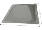 Icon 12840 SL2424S Rv Skylight 24" X - Smoke. Fixed Price $189.46.