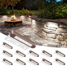 Volisun Inch Retaining Wall Lights IP67 Waterproof Hardscape Lighting. Fixed Price $167.88.