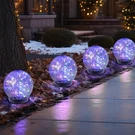 Mlknk Solar Globe Lights Outdoor Waterproof Balls Garden Orbs. Fixed Price $56.25.