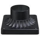 Faymart Lighting Black Pier Adapter-outdoor Post Mounting Base Fo.... Fixed Price $19.49.