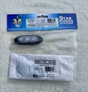 Star Wrning DLIT3E-Y Surface Mount Led Warning Light Amber. Clear Lens. Fixed Price $50.00.