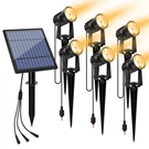 New Aponuo Metal Outdoor Solar Landscape Lights, Waterproof Spotlight 6-IN-1 For. Fixed Price $98.05.