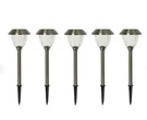 Member's Mark 5 Pack Led Solar Path Lights Stainles Steel-powered By Energizer. Fixed Price $55.95.