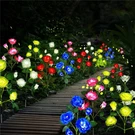2/4PACK Solar Power Rose Flower Lights Outdoor Garden Landscape Yard Lamp Decor. Fixed Price $16.11.